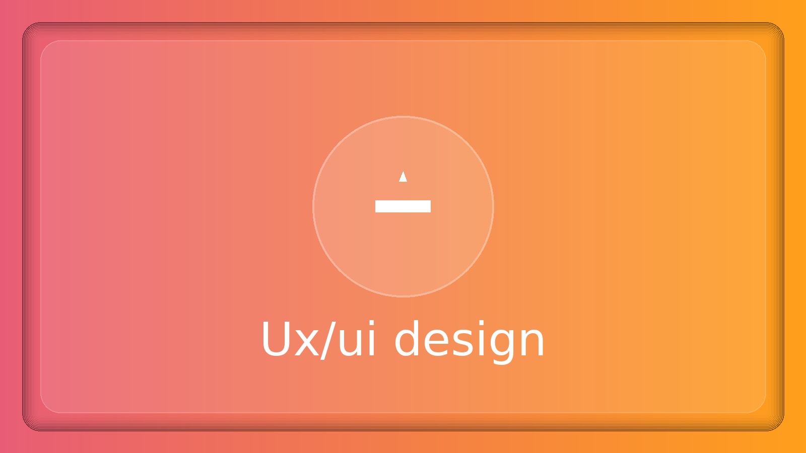 Ux/ui design